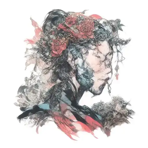 Cyberpunk Style Female Neon