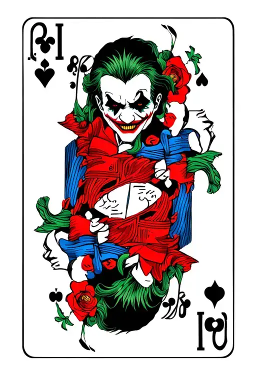 Joker And Ace Card
