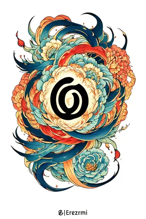 Emotion Qi Elemental Qi Primordial Qi Spiritual Symbols Intertwined