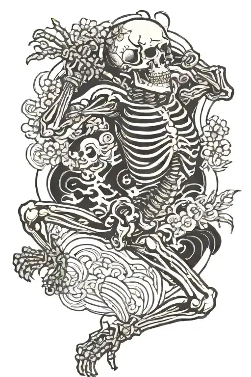 Skeleton Dancin Skeleton