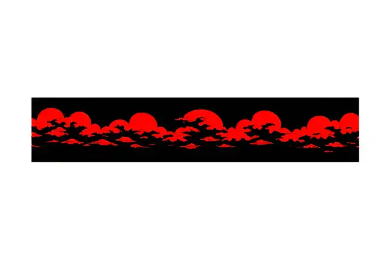 Red Clouds Of Akatsuki Cloud Patterns