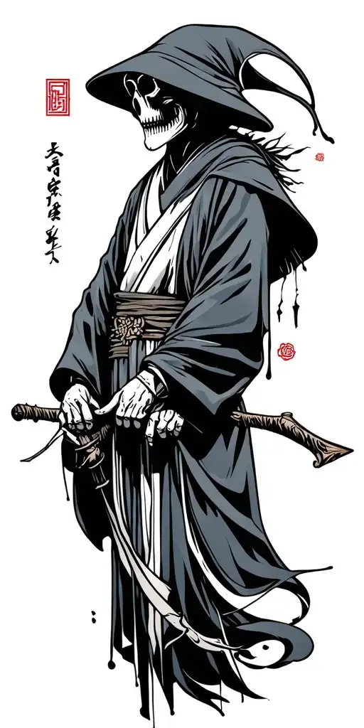 Grim Reaper Minimal Colour