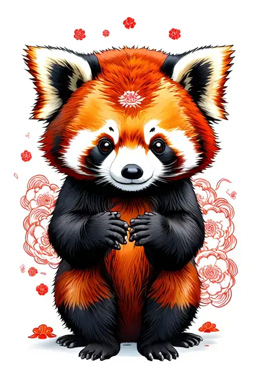 Japanese Style Red Panda