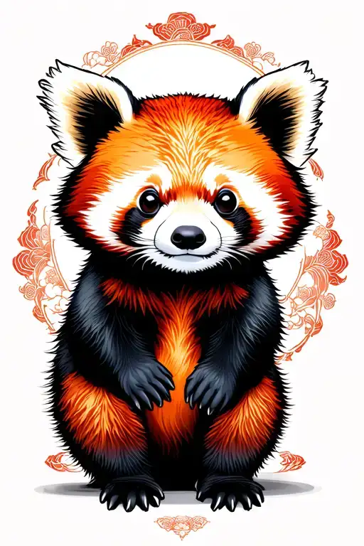 Japanese Style Red Panda