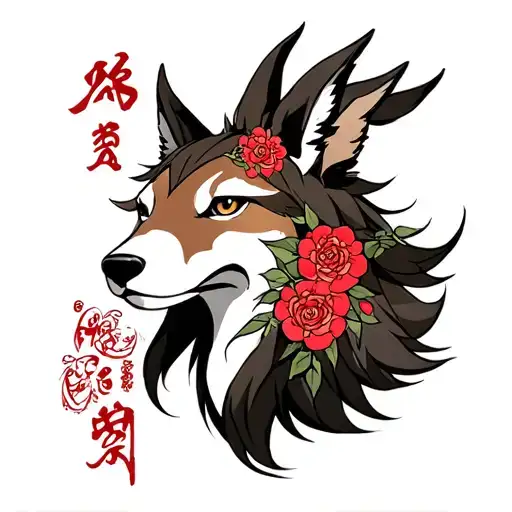 Princess Mononoke Humain Version Inspired