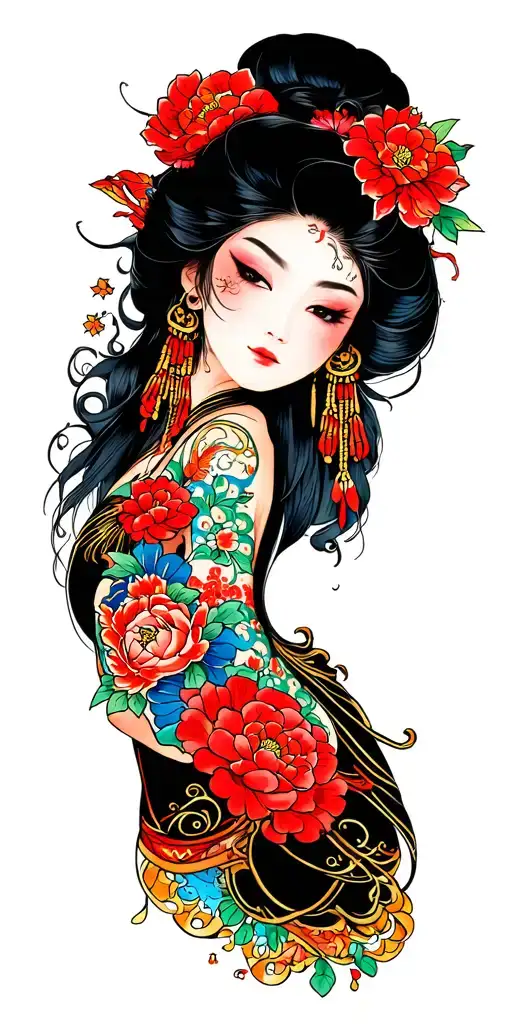 Chicano Style Oriental Colored