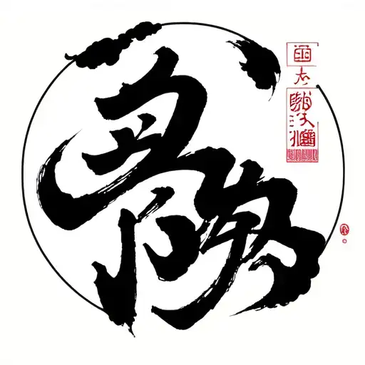 Akatsuki Red Cloud Kanji