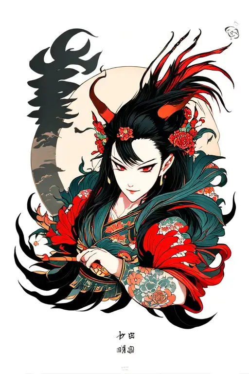 Demon Slayer Half Sleeve