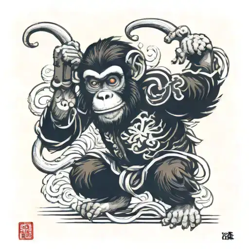 Monkey Dancing Hiphop