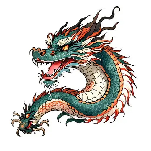 A Dragon With Plenty Of Detail