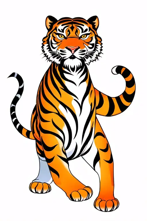 Tiger Full Body