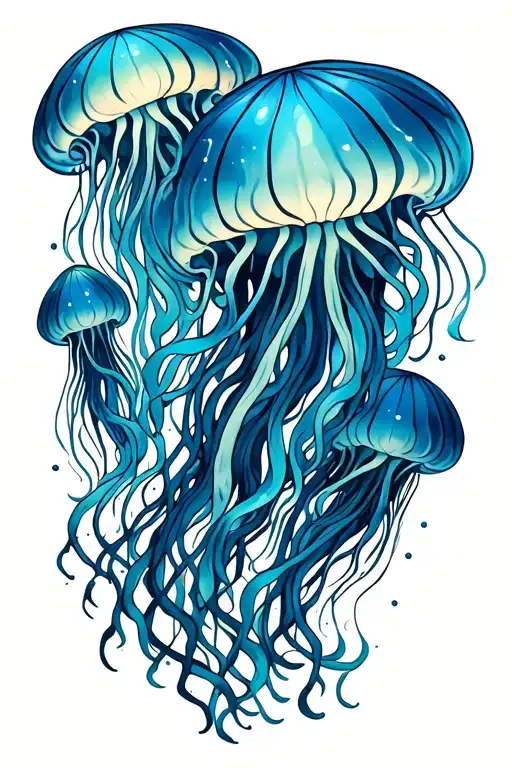 Jellyfish Cluster