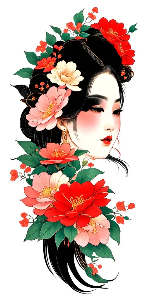 Japon Inspired Floral Design