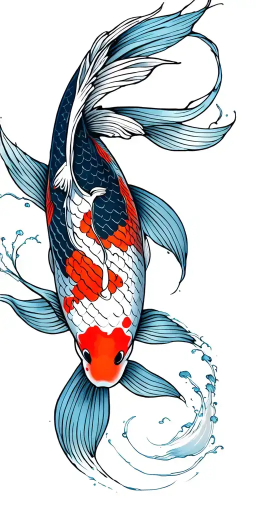Koi Fish Sleeve