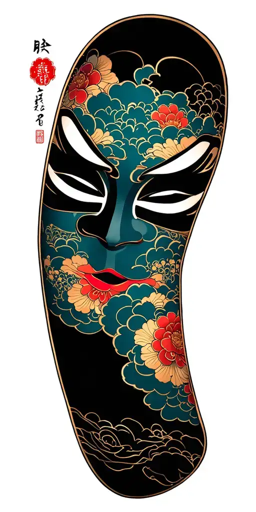 Japanese Hanya Mask