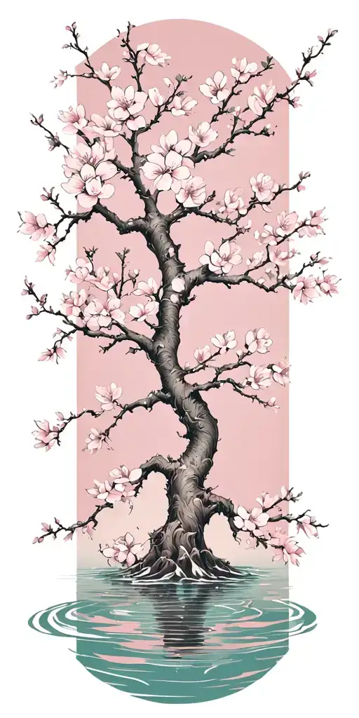 Tree Of Life Cherry Blossom Water