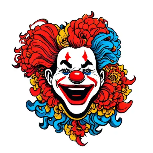 Clown Laughing