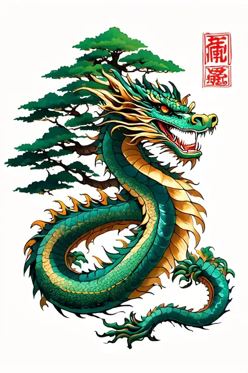 Dragon And Money Tree Growing