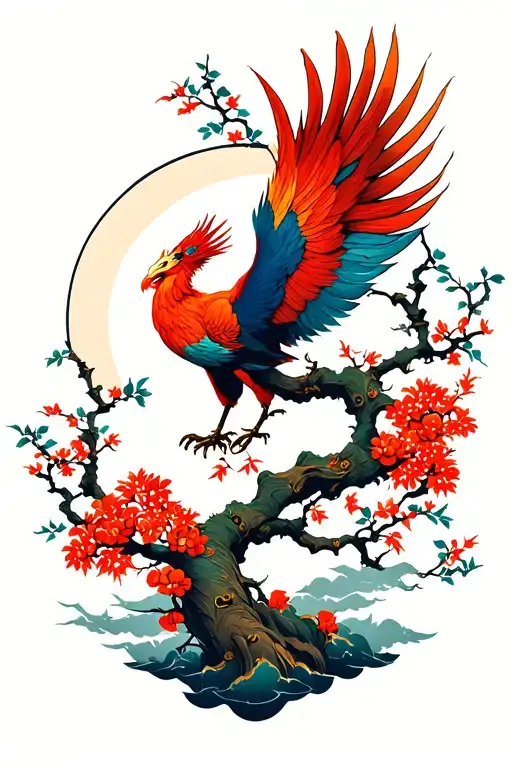 Rowan Tree And Phoenix
