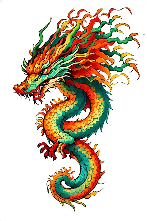 Rowan Tree And Dragon Intertwined