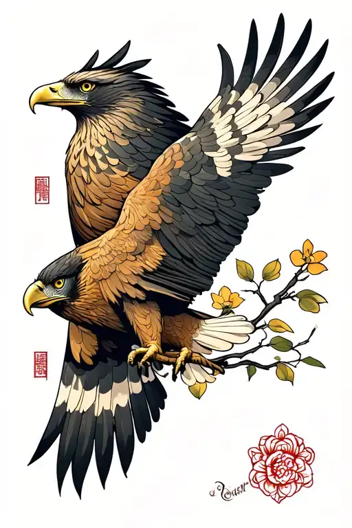 Outdoor Scene Featuring An Eagle