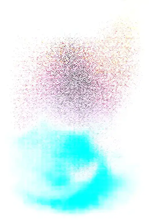 Korean Dragon With Clouds And Cherry Blossom