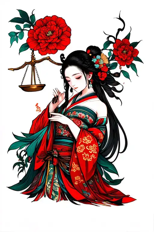 I Want A Tattoo Design To Relfect Justice And Love And Pain
