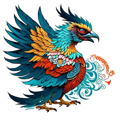 Aztec Phoenix Rising