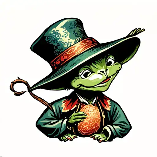 Jiminy Cricket Whispering