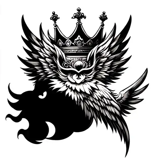 Crown With Wings