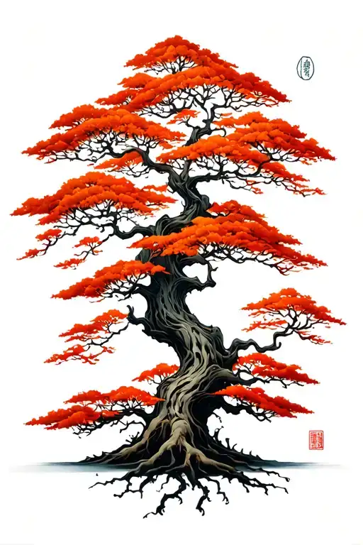 Tree Transforming From Death To Life Tree