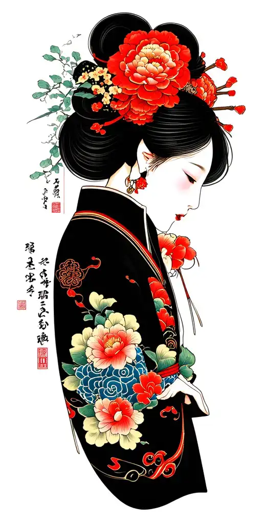 Japanese Irezumi Full Colour