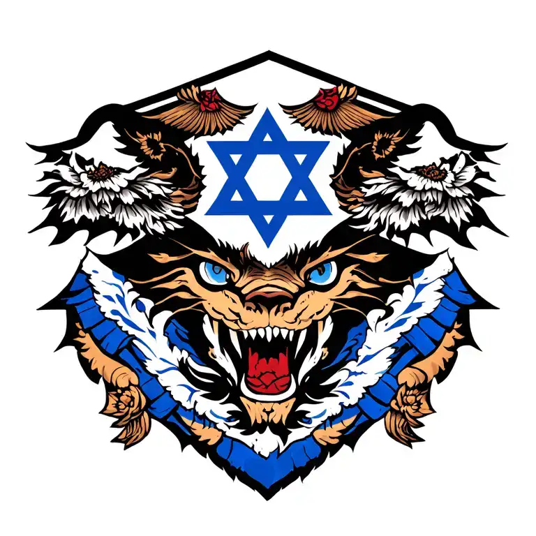Tank Flag Of Israel