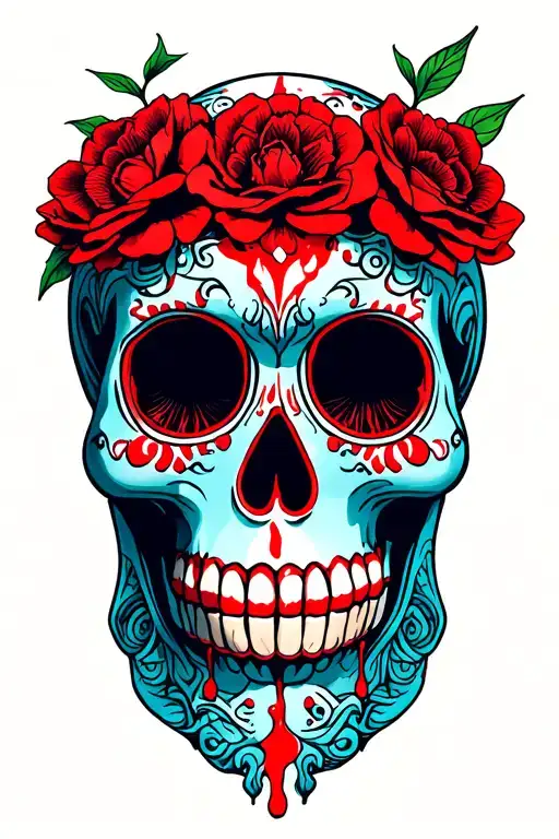 Sugar Skull Who Has Blood