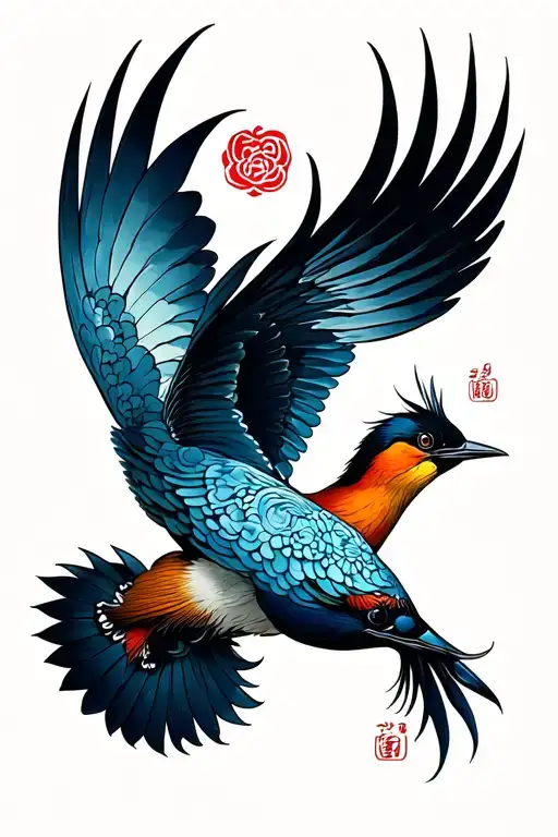 Phinix Like The Bird Flying