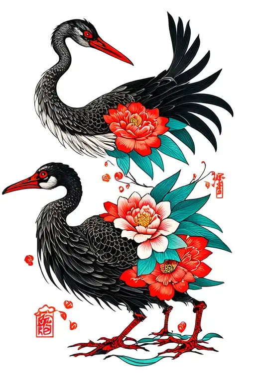 Luckycharm With Crane