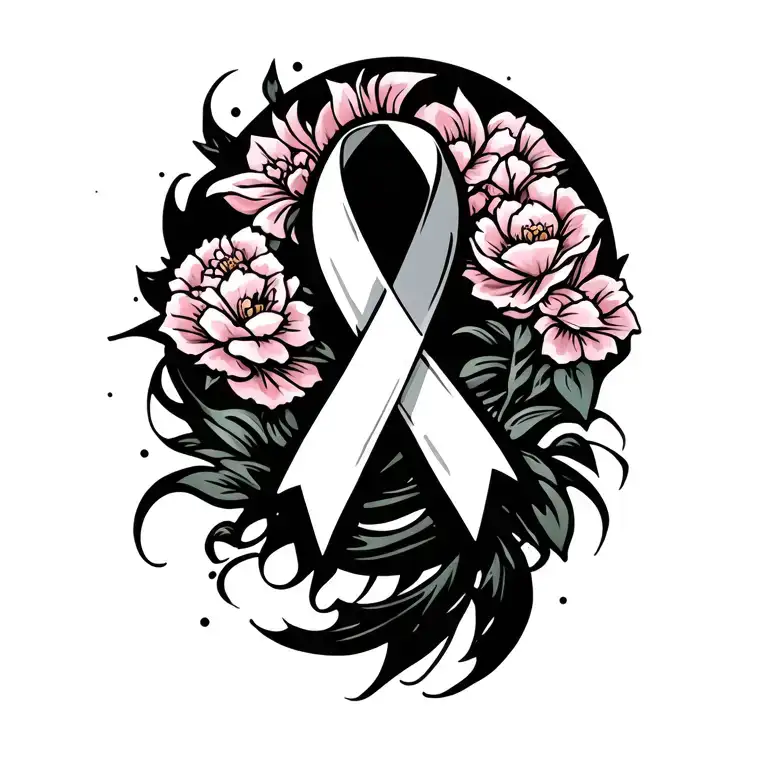 Cancer Awareness Ribbon