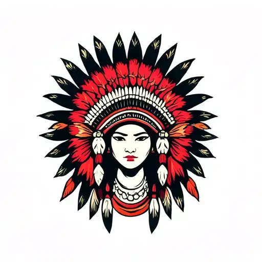 Lumbee Indian Headress