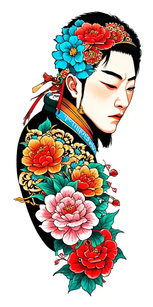 Yakuza Style Tattoo But Wetherspoons Themed