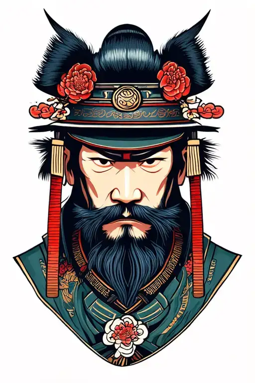 Japanese Samurai Warrior