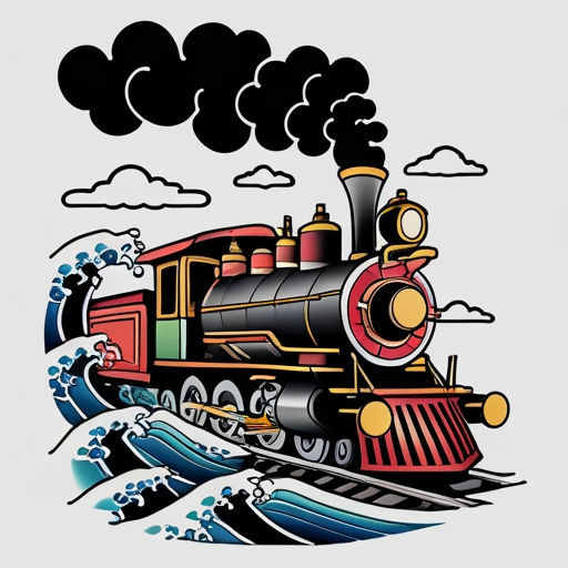 Cartoon Steamtrain