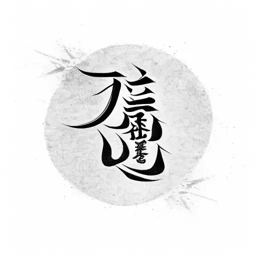 Judo Logo With The Word Judo Written In Japanese