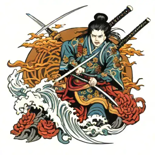 Katana An Koto Japanese Waves