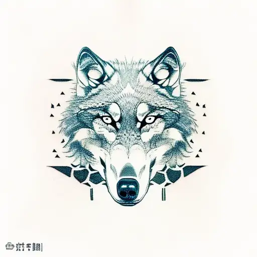 Wolf And Skull