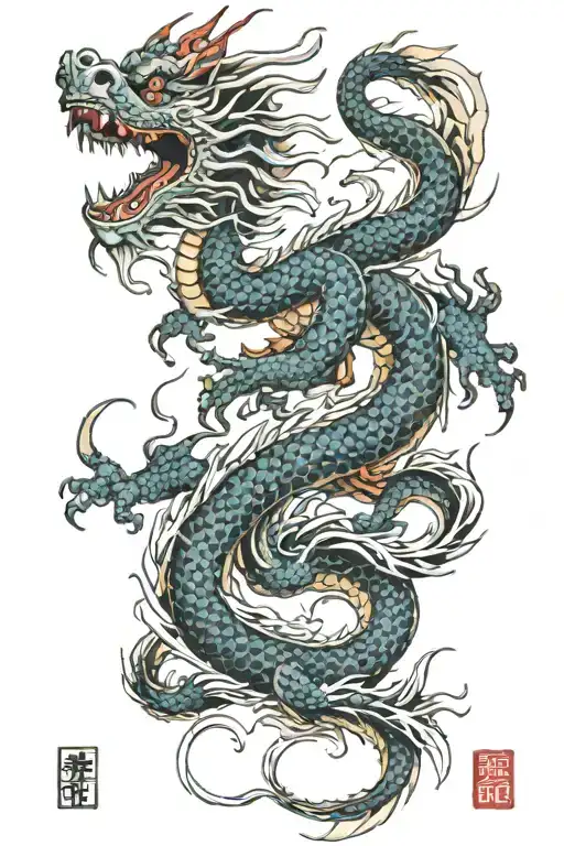 Dragon Curled