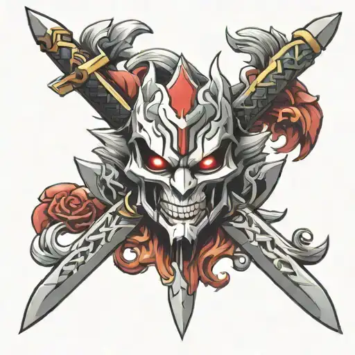 Shaco League Of Legends Sword