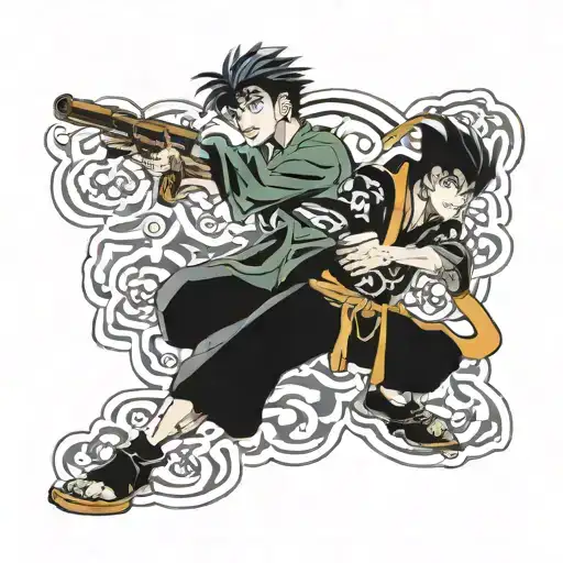 Yuyu Hakusho Yusuke Spirit Gun