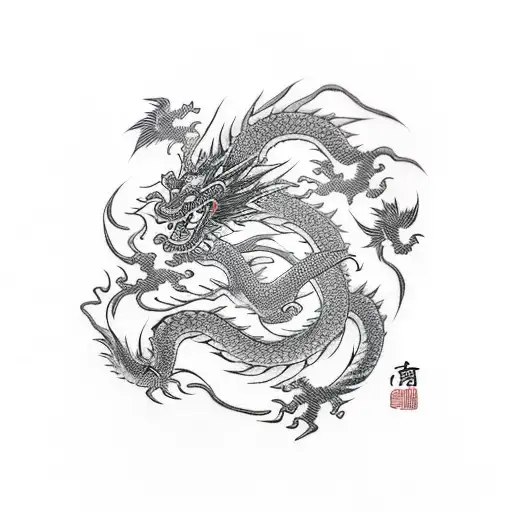 Simple Chinese Dragon