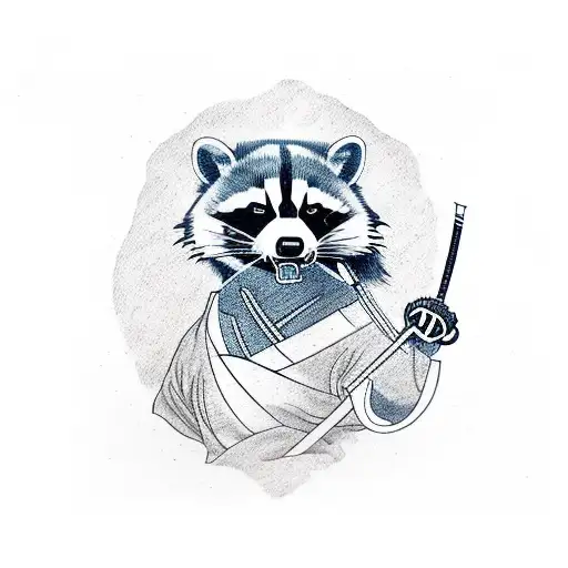 Samurai Raccoon