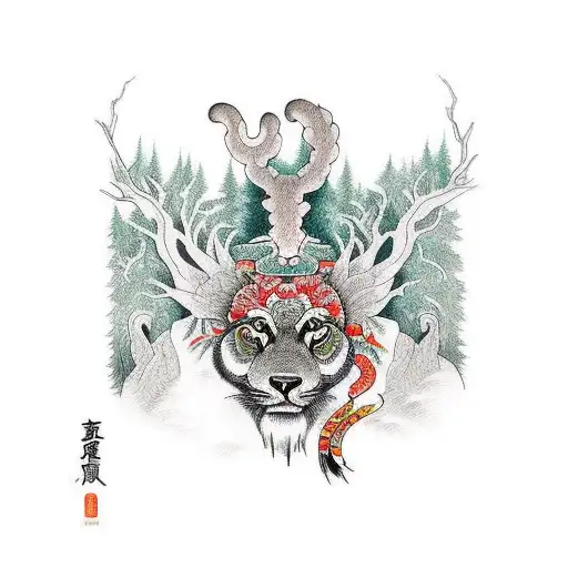 Forest With Wild Animals